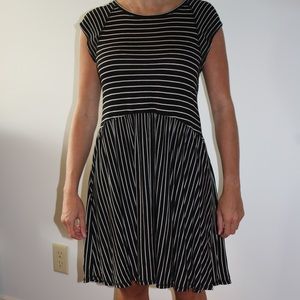 Urban Outfitters Black and White Striped Dress